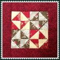 Mini quilt du mois de mars.