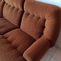 Canapé + 2 fauteuils assortis