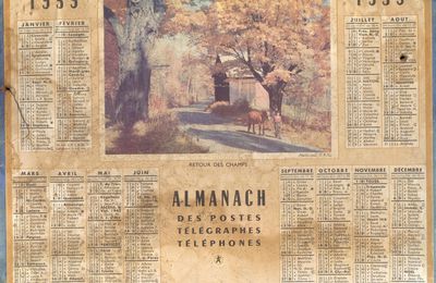 Almanach des postes, télégraphes, téléphones : 1959