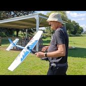 Lidl glider - Planeur Lidl à turbine 40mm et ailes à incidence intégrale