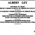 Monsieur Albert LEY (1922-2005)