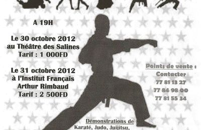 2 DATES A RETENIR: le 30 et 31 octobre 2012 LA NUIT DES ARTS MARTIAUX à partir de 19H