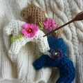 Petits chevaux suédois.