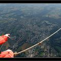 Tête en l'airFribourg vue du ciel, juillet