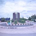 Rond-point à Hesperange (Luxembourg)