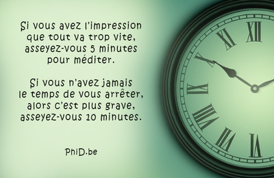 Le monde va trop vite.