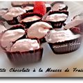 Petits Chocolats à la Mousse de Fraises