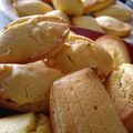 Les madeleines pâte d'amande d'Izzie