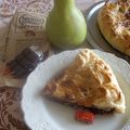 La galette des rois au chocolat et aux poires