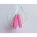 Cane fimo coeur rose