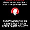 Samedi 20 juin 2020 #LaissezNousRespirer !#JusticePourLamine #JusticePourTous