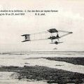 Meeting aérien de Nice 1900 - Van den Born sur biplan Farman