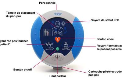 Défibrillateur Samaritan Pad du fabricant HeartSine