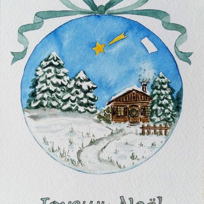 C'est bientôt Noël!les cartes.