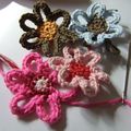 TUTO fleur au crochet 