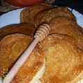 Harcha façon pancakes de Choumicha un vrai délice