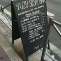 Yuzu sushi bar, Nice