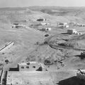 BOU TAZOULT EN 1948 - LA CANTINE, LES BUREAUX