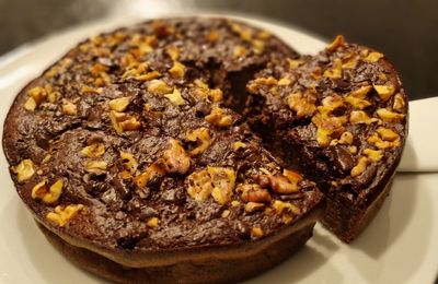 Fondant poire cacao (sans beurre, sans sucre ni gluten)