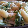 Gnocchi au citron et à la roquette