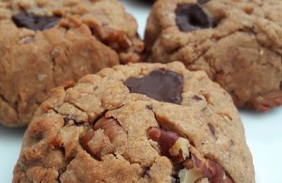 ...Cookies au beurre de cacahuètes... (Vegan)