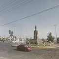 Rond-point à Arequipa (Pérou)
