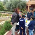 Un appétissant cake aux oranges réalisé cet après-midi à l'accueil des enfants et des jeunes à l'association Ourika Tadamoune !