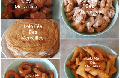 Quelques fritures & autres gourmandises en ces temps de froid