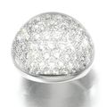 Rock crystal and diamond ring, 'Myst', Cartier