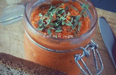 Condiment carottes gingembre poivrons thermomix