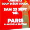Somme - Plusieurs cars pour Paris : marche du 23/9 contre le coup d’Etat social