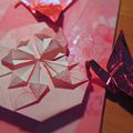 Cartes-enveloppes origami DIY & toile lipstick