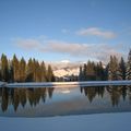 Montagne sous la neige