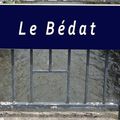 cours d'eau : Le Bédat