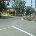Rond-point à Cochin (Inde)