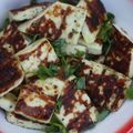 Fromage halloumi grillé