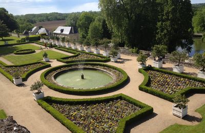 Les jardins du château de Ussé