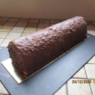 Buche praliné - chocolat