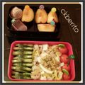 bento « crudités et fruits »