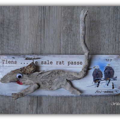 LE RAT PASSE ...devant les RAPACES