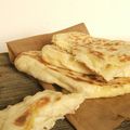 Naans au fromage