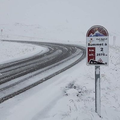 Neige dans le Briançonnais cette nuit !!