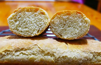 Baguettes de pain améliorées