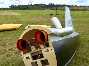 Un biréacteur anglais de l’aprés guerre : le Short Sherpa.