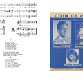 Coin de rue - Charles Trenet (Partition - Sheet Music)