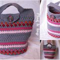 Sac crocheté coloré