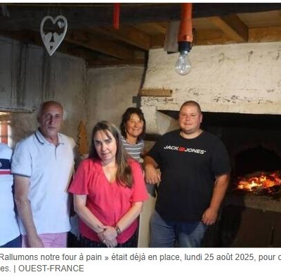 REVUE DE PRESSE NORMANDE au 11 décembre 2025: à Juilley (Manche) faute de boulangerie, on rallume les fours ancestraux...