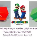 Casquette Mario et Luigi 1 "Super Mario" / マリオ・ルイ－ジの帽子　"ス－パ－マリオ"