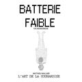 Bande dessinée "batterie faible" à la fête du livre