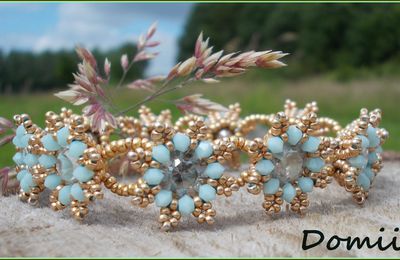 Bracelet Fleurs "Rococo"